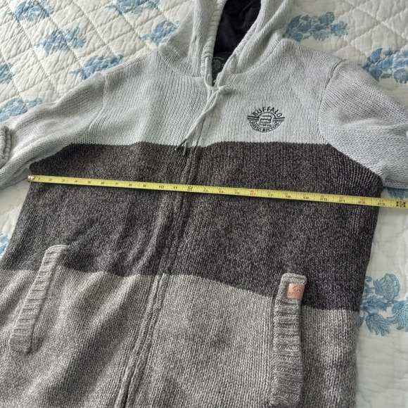 Buffalo David Bitton Lined Sweater with Hood - NWOT - Picture 8 of 13